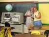 Sabin and Mayda in a Bradwell classroom